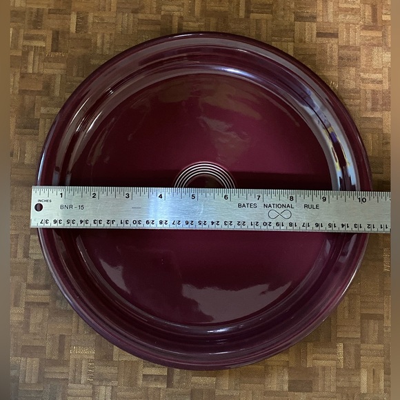 Fiestaware Bistro Dinner Plate - Claret - Picture 3 of 3